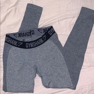 Gymshark Blue/Gray Flex Leggings